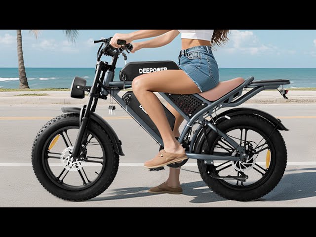 Deepower QS7 Electric Bike 1000W Motor 48V 60AH Battery 20 Inch