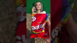 Проверила еще один лайфхак! #лайфхак #lifehacks #проверкалайфхаков #skittles