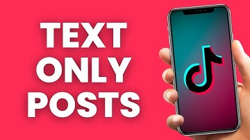 How to Create Posts with only Text on TikTok