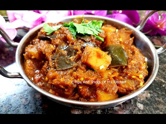 Aloo Baingan Recipe In Hindi | Aloo Baingan Ki Sabzi In Cooker | Quick Aloo Baingan Ki Sukhi Sabji