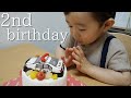 2歳の誕生日ケーキはパトカー