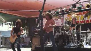 LA Bonfire performing Down Payment Blues at the Santa Fe Springs Swap Meet - 08/27/2011