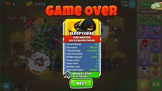 how long can I last in btd 6 with only ninja monkeys?
