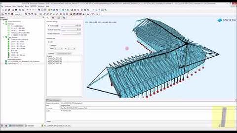 Grasshopper For SOFiSTiK Workflow - Timber and Steel Structure