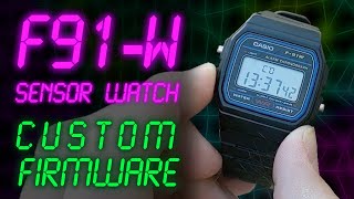 [mod] Casio F-91W Sensor Watch - Custom Firmware