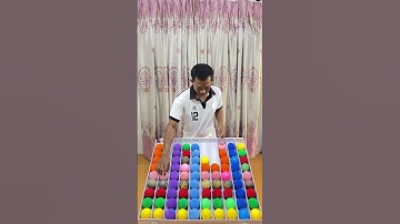 Game Challenge Sort Color Ball Puzzle #games #challenge #sortvideo #puzzle
