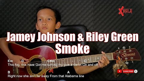 Thumbnail of Jamey Johnson & Riley Green - Smoke Guitar Chords Cover