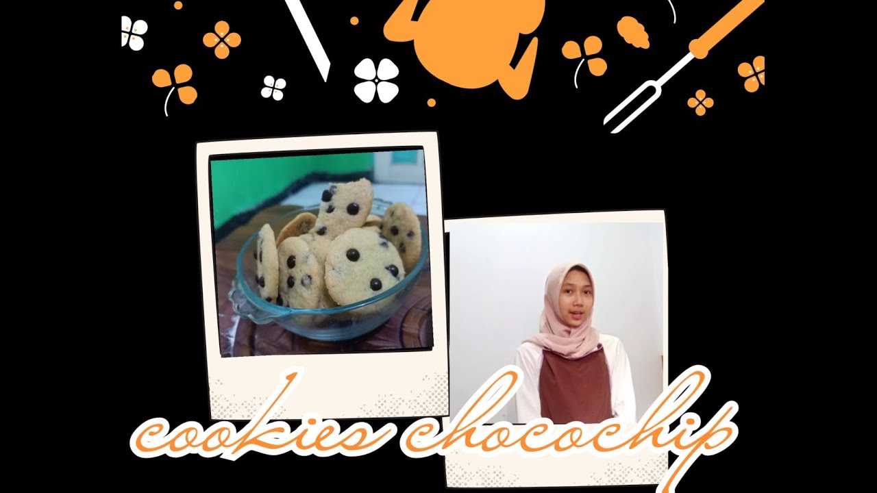 Cara Membuat Cookies Chocochip - YouTube