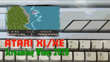 Atari XL/XE -=Screaming Wings 2020=-