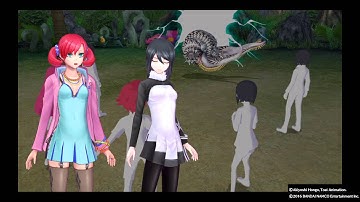 DIGIMON STORY CYBER SLEUTH Past Revealed Kyoko is Alphamon PS4 HD