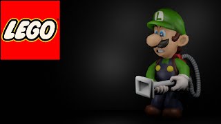 How to build lego Nintendo characters: Luigi (Luigi's Mansion)