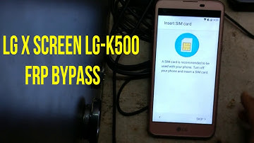 LG Mobile unknown sources enable (2018) And FRP Bypass "LG X Screen "