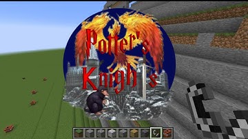 Lets Build Hogwarts in Minecraft part 31. Landscaping part 2