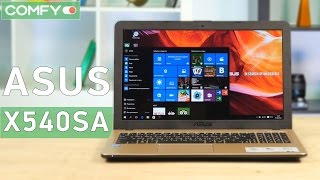 Asus X540SA-XX012T - стильный ноутбук с ОС Windows 10 - Видео демонстрация