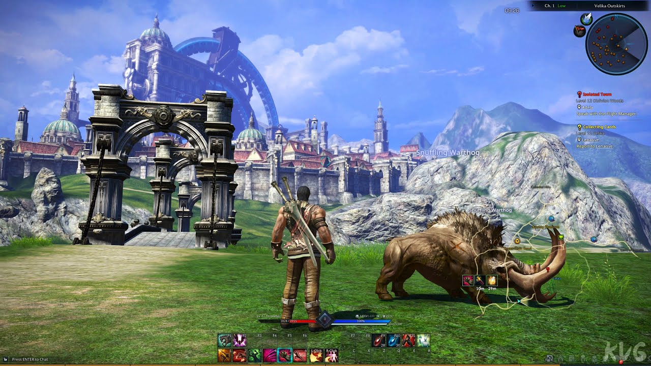 10 MMOS / MMORPG gratuitos para PCS / Android fracos.