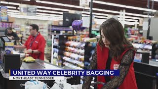 Food City Celebrity Bagging raises funds for area United Ways