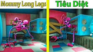 SLENDERMAN VÀ CÁCH TIÊU DIỆT MẸ NHỆN MOMMY LONG LEGS GIẢI CỨU BÚP BÊ POPPY TRONG POPPY PLAYTIME 2