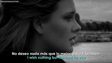 Adele - Someone Like You // Lyrics + Español // Video Oficial