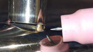 Tricks for TIG Welding Big Gap Without Notching Thin Pipe