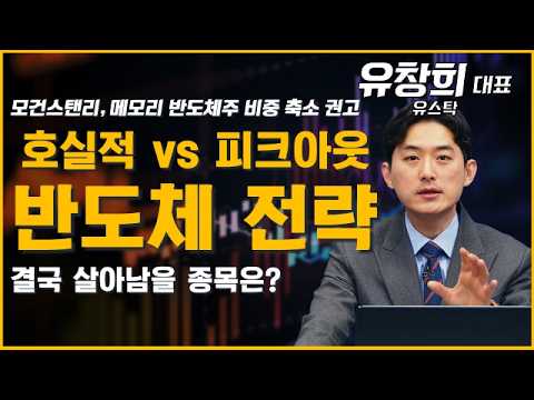 호실적 vs 피크아웃…반도체 투톱, 지금이 매수 타이밍일까? #반도체 #삼성전자 #SK하이닉스 #실적 #모건스탠리 #소부장 #ADR #유창희