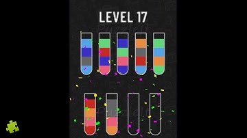 Water Sort Puzzle - Level 17 | Color Puzzle Game Solution