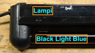 Lampi Mystique 15watt Preheat Black Light Fluorescent Fixture