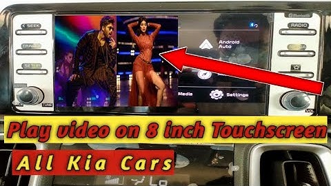 🔴How to Play video On Kia Cars 8inch Touch screen