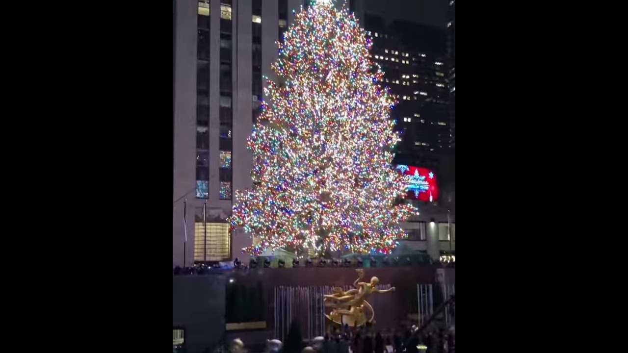 Rockefeller Christmas Tree Lighting 2019 We Are Lit 