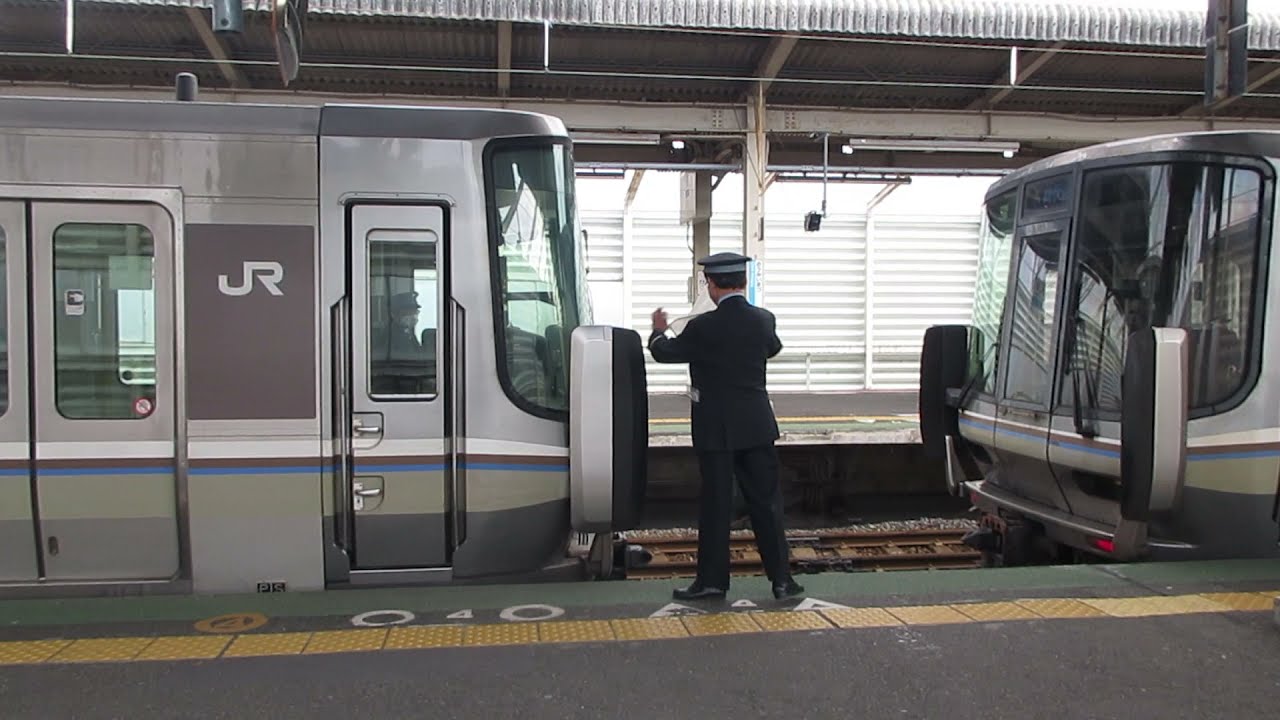 223系新快速8両セット近江今津行き JR西日本 東海道本線新快速の旅 223