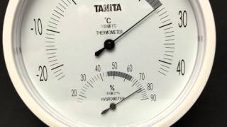 タニタ　TT-492 温湿度計　＜はかりや＞