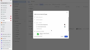 Larksuite: Cách sử dụng Task cá nhân, Task list