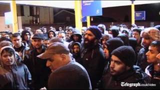 Calm descends after riots