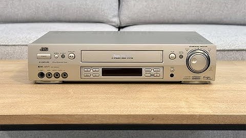 JVC VCR Shootout: HR-S7600U, HR-S9600U, HR-S9800U, HR-S9900U,  HR-S9911, Domesday Duplicator