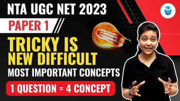 NTA UGC NET 2023 | Paper 1 Most Important Concepts | Paper 1 by Aditi Mam