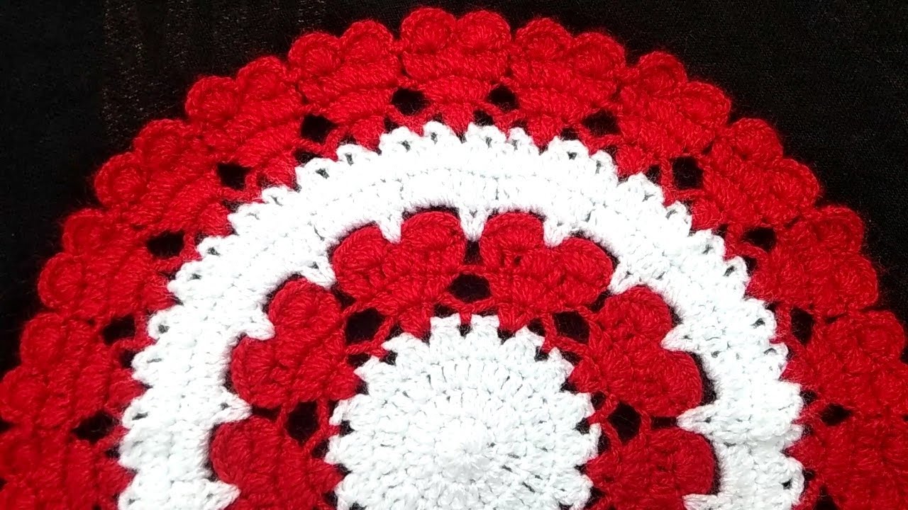 How to Crochet New Thalpos design pattern #72 | थालपोस | थालपोस डिजाइन बनाना सीखें