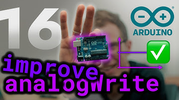 Smooth analog write using an RC-filter - (Arduino Uno Programming for Beginners)