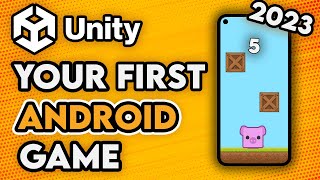 Build A Complete Android Game Today - Unity Android Tutorial 2023 screenshot 3