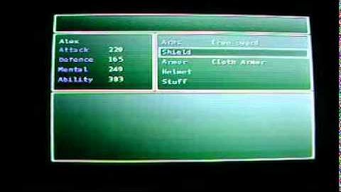 EasyRPG Running on Dingoo - Revision 1084