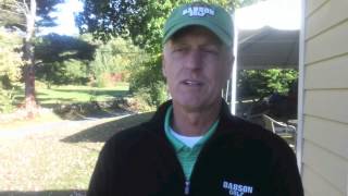 Babson Men's Golf Head Coach Jeff Page