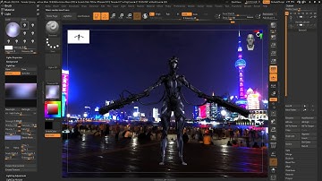 ZBRUSH - Lesson 21 - Lights, Background, Environment, HDRI, Reflections, Lightcaps, Shadows, Ambient