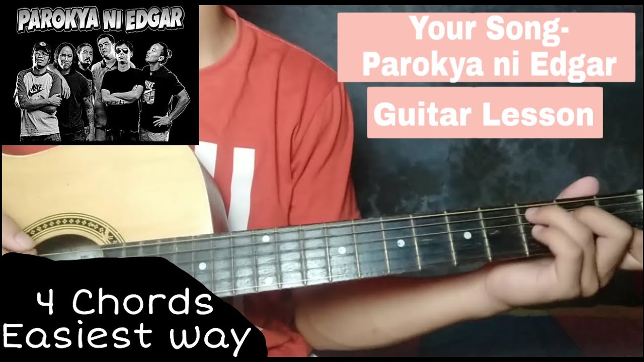 Your song(my one and only you)Parokya ni Edgar Guitar Lesson(Tutorial