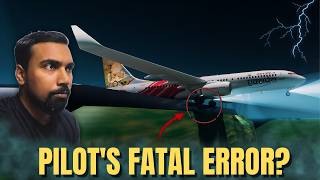 Air India Express Flight Crashes on Runway | Heavy Rain Emergency Landing