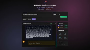 AI Hallucination Checker  - Extended Demo