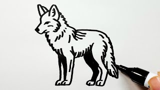 How to Draw a Coyote