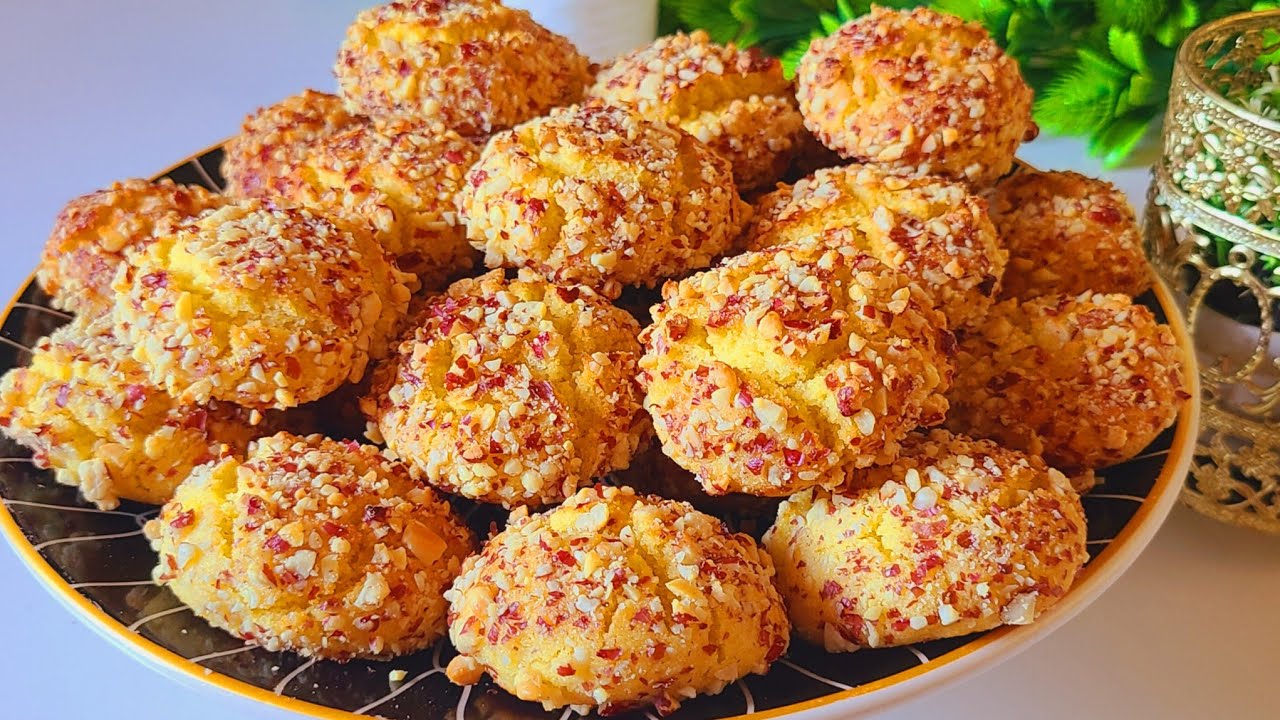 حلوى دواز أتاي  ببيضة واحدة وبدون زبدة ولا دقيق أبيض 👌لذيذة كذووب فالفم سهلة اقتصادية متشبعوش منها 