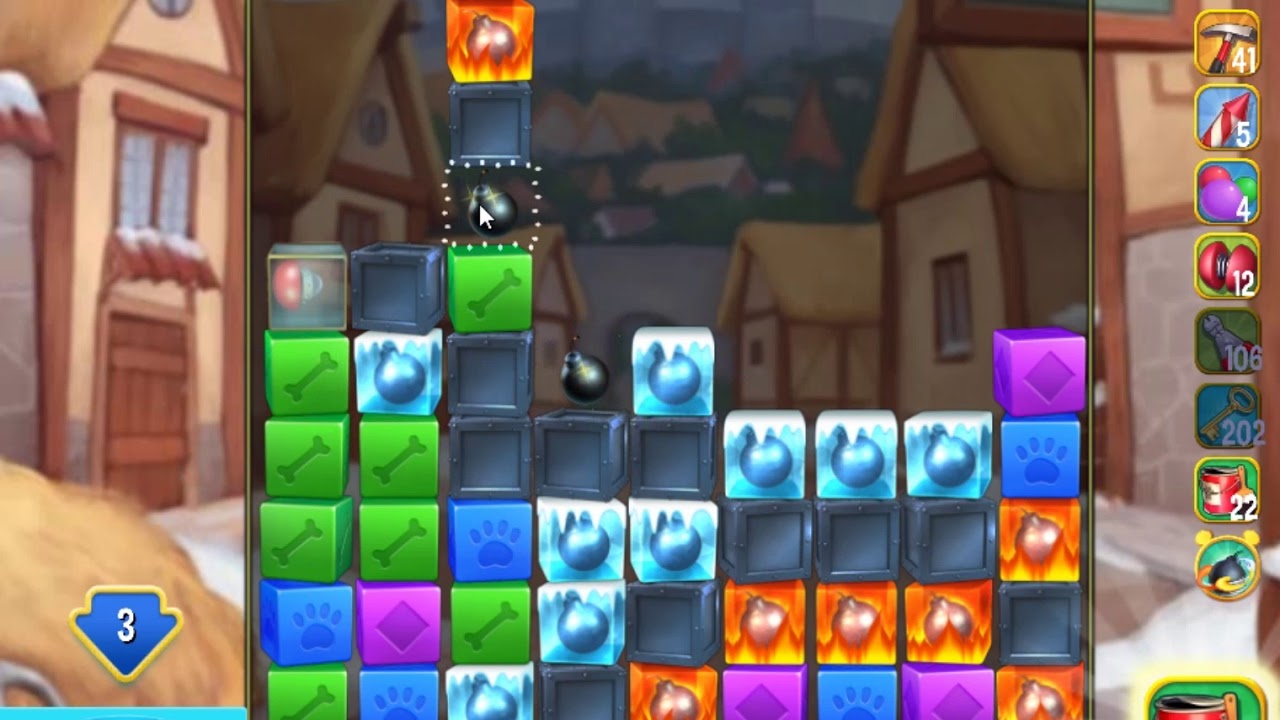 Pet Rescue Saga level 2663 no boosters ►TOBIAS DEAMON◄