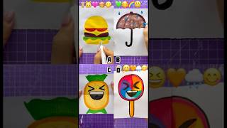 Satisfying Art Abcd shorts youtubeshortsdrawing art emojichallenge emoji viral trending