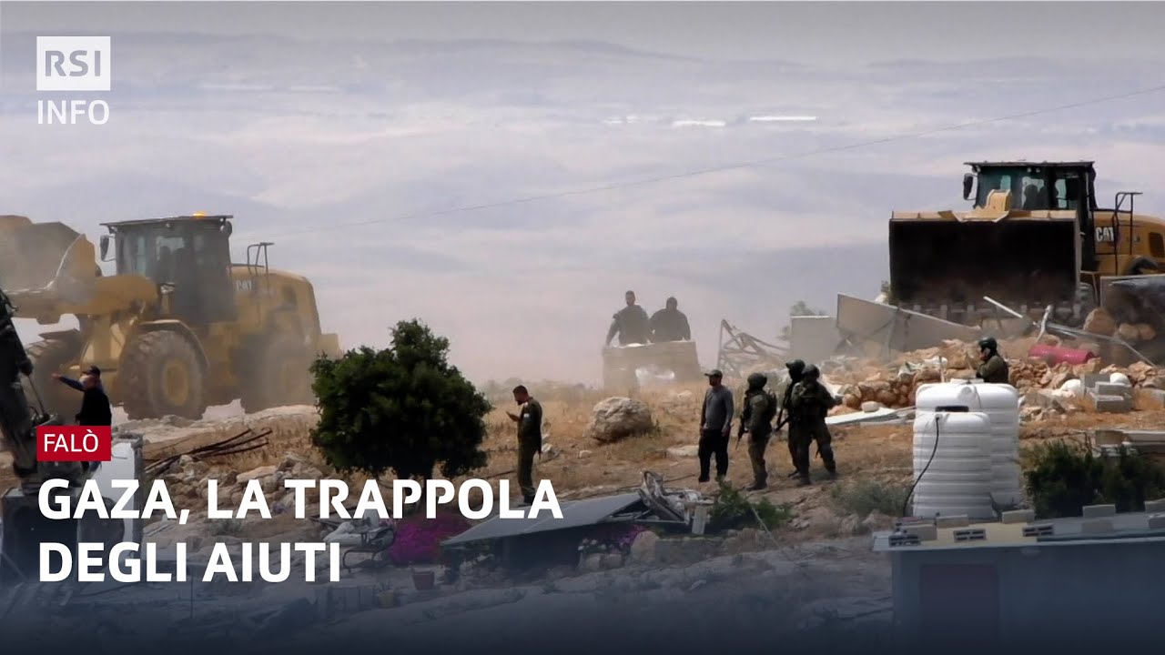 Gaza, la trappola degli aiuti | Falò | RSI Info