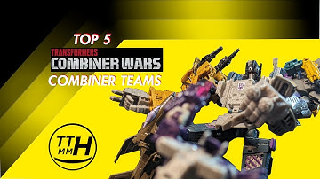 TOP 5 Transformers Combiner Wars Teams! (Stop motion)