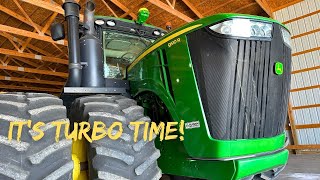 13.5L VGT turbo replacement on a John Deere 9510R